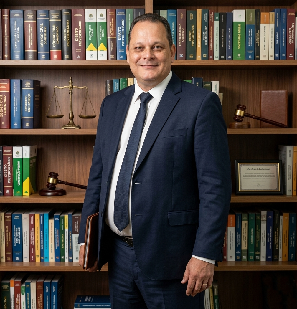 Dr. Antônio Santini no escritório